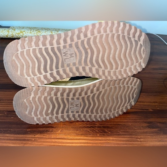 Madewell Kickoff Trainer Sneakers in Leather and Suede MA584 Navy Tan 9 - Picture 12 of 13